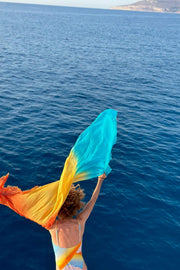 Ombré Beach Coverup Wrap Scarf